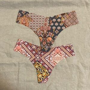 Victoria's Secret Multicolor Patterned Panties